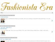 Tablet Screenshot of fashionistaera.blogspot.com