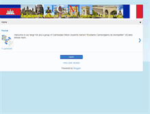 Tablet Screenshot of etudiant-cam.blogspot.com