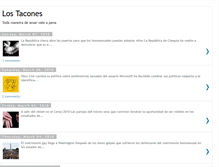 Tablet Screenshot of lostacones.blogspot.com