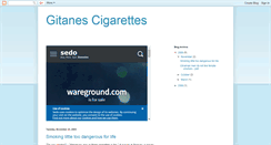 Desktop Screenshot of gitanescigarettes.blogspot.com