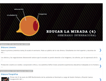 Tablet Screenshot of educarlamirada4.blogspot.com