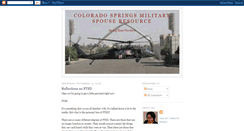 Desktop Screenshot of coloradospringsmilitaryspouseresource.blogspot.com