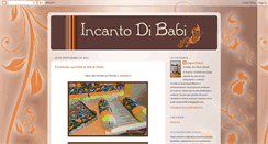 Desktop Screenshot of incantodibabi.blogspot.com