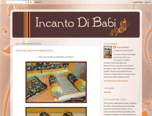 Tablet Screenshot of incantodibabi.blogspot.com