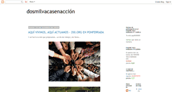 Desktop Screenshot of dosmilvacasenaccion.blogspot.com