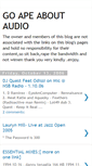 Mobile Screenshot of goapeaboutaudio4.blogspot.com