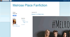 Desktop Screenshot of melroseplacefanfiction.blogspot.com