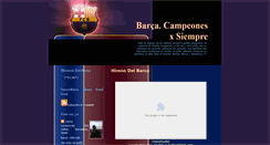 Desktop Screenshot of barcaxsiempre.blogspot.com