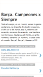Mobile Screenshot of barcaxsiempre.blogspot.com