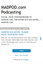 Mobile Screenshot of madpod.blogspot.com