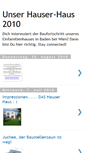 Mobile Screenshot of hauser-haus.blogspot.com