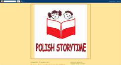 Desktop Screenshot of polishstorytime.blogspot.com