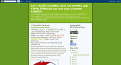 Desktop Screenshot of catitamiristanbul.blogspot.com