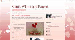 Desktop Screenshot of claribari.blogspot.com