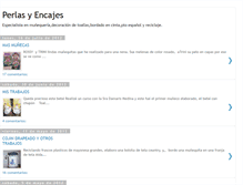 Tablet Screenshot of perlasyencajes.blogspot.com