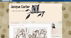 Desktop Screenshot of janiquegorter.blogspot.com