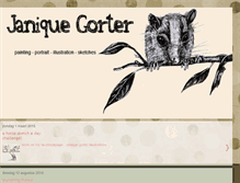 Tablet Screenshot of janiquegorter.blogspot.com