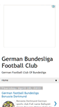 Mobile Screenshot of germanbundesligaleague.blogspot.com