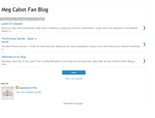 Tablet Screenshot of megcabotfansite.blogspot.com