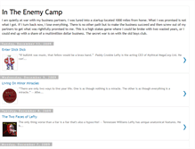 Tablet Screenshot of enemycamp.blogspot.com