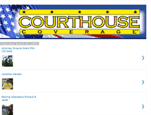 Tablet Screenshot of courthousecoverage.blogspot.com