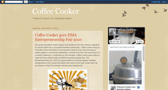 Desktop Screenshot of coffeecooker.blogspot.com