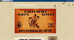 Desktop Screenshot of janwieczorek.blogspot.com