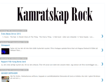 Tablet Screenshot of kamratskaprock.blogspot.com