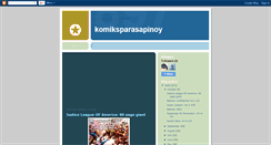 Desktop Screenshot of komiksparasapinoy.blogspot.com