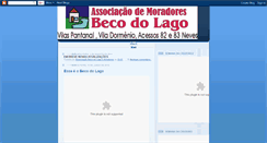 Desktop Screenshot of becodolago.blogspot.com