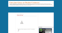 Desktop Screenshot of deliriogeral.blogspot.com