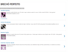 Tablet Screenshot of brechoperfeito.blogspot.com