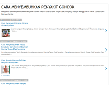 Tablet Screenshot of caramenyembuhkanpenyakitgondok.blogspot.com