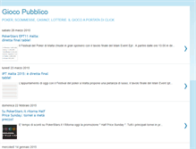Tablet Screenshot of giocopubblico.blogspot.com
