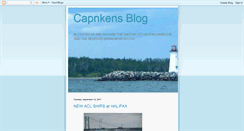 Desktop Screenshot of capnkensblog.blogspot.com