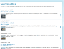 Tablet Screenshot of capnkensblog.blogspot.com