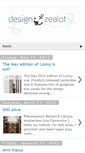 Mobile Screenshot of designzealot.blogspot.com