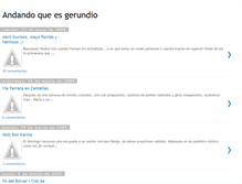 Tablet Screenshot of andandoqueesgerundio.blogspot.com