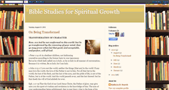 Desktop Screenshot of biblestudiesforgrowth.blogspot.com