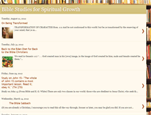 Tablet Screenshot of biblestudiesforgrowth.blogspot.com