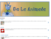 Tablet Screenshot of delaanimada.blogspot.com