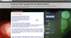 Desktop Screenshot of amordistinto.blogspot.com