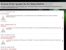 Tablet Screenshot of amordistinto.blogspot.com