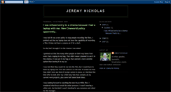 Desktop Screenshot of jemnicholas.blogspot.com