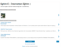 Tablet Screenshot of egitim-e.blogspot.com