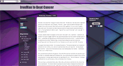 Desktop Screenshot of imagainstcancer.blogspot.com