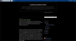 Desktop Screenshot of creturn.blogspot.com