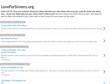 Tablet Screenshot of loveforsinners.blogspot.com