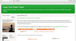 Desktop Screenshot of capecoddersgogreen.blogspot.com