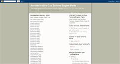 Desktop Screenshot of gas-turbine-parts.blogspot.com